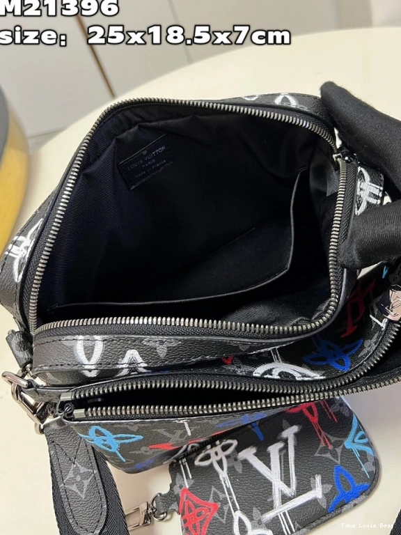 Fake Louis Bags LOUIS MESSENGER TRIO VUITTON 0813